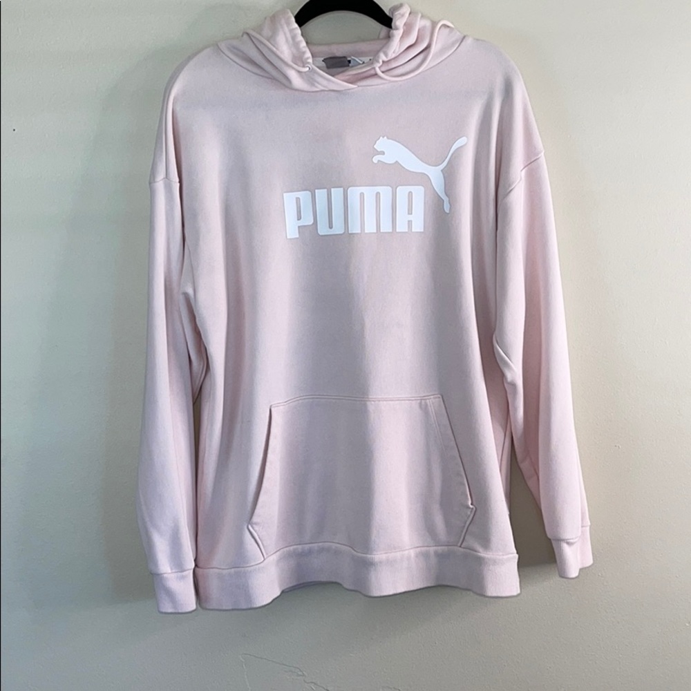 Pink hoodie